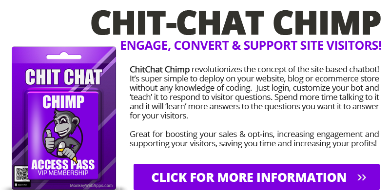 CHITCHAT CHIMP SOFTWARE